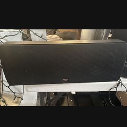 Klipsch SC1 Black Impedance 8 ohms -100 Watt Center Speaker