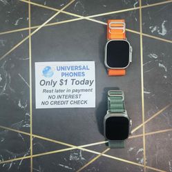 APPLE WATCH SERIES 5 40MM UNLOCKED NEW IN BOX $1 DOWN TODAY REST IN PAYMENTS.NO CREDIT CHECK 