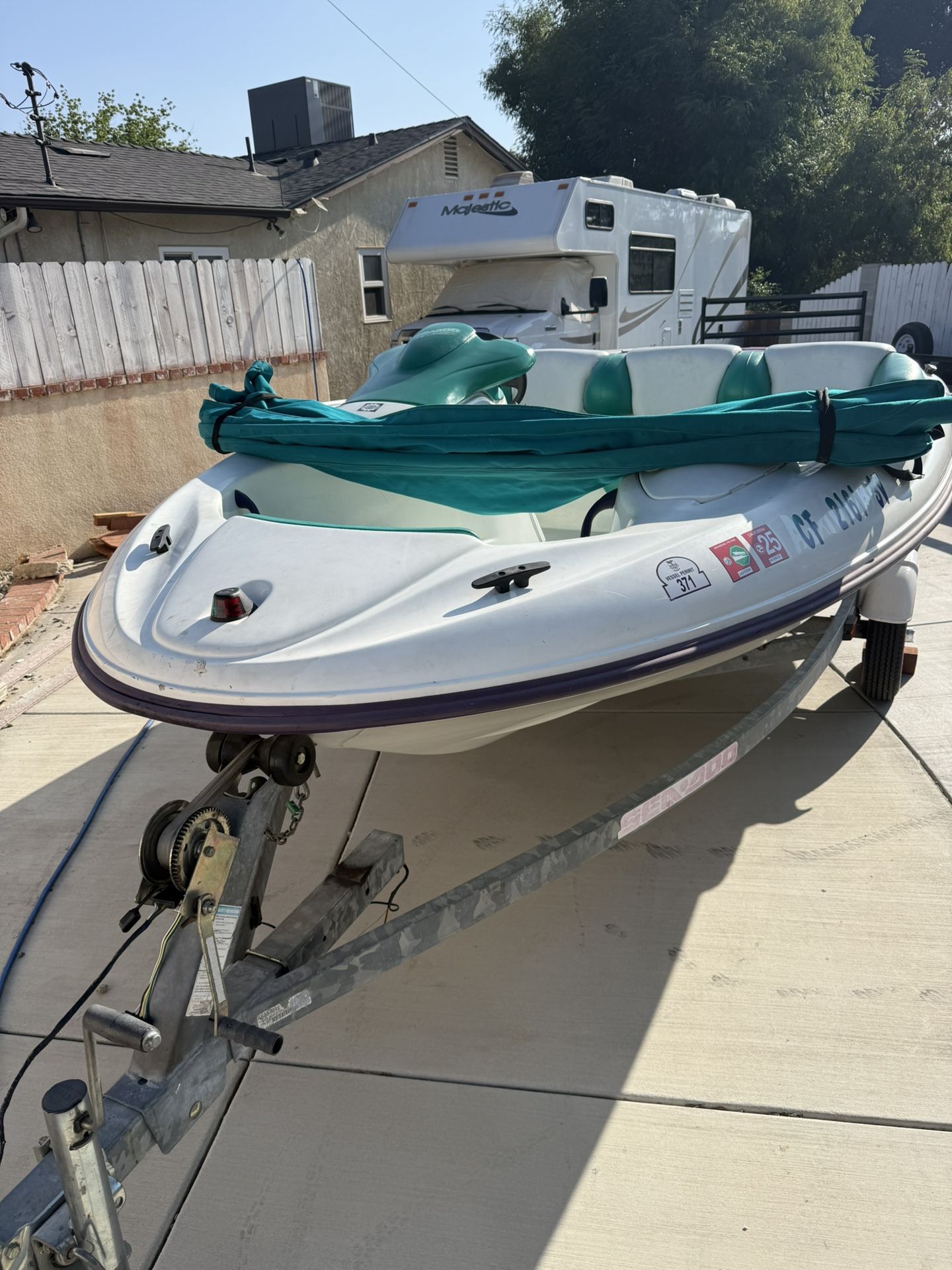 1996 Sea-Doo Challenger jet boat
