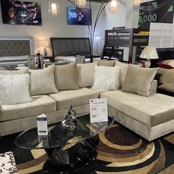 Brand New Glam Sectional 