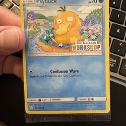 SEALED Psyduck Build A Bear Promo Pokemon Card 