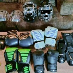 Boxing equipment for a small adult or child