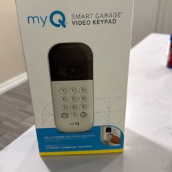 MyQ Smart Garage Video Keypad