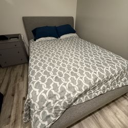 Bed Frame and Mattress