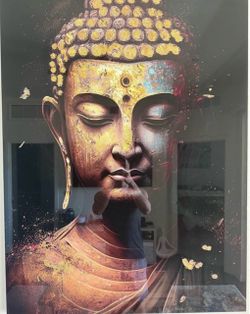 Acrylic Buddha Wall Art