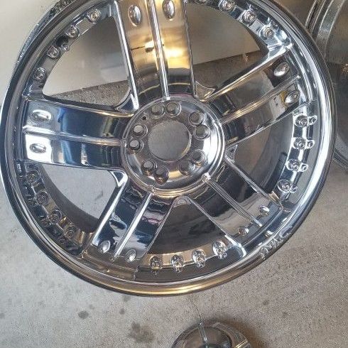 20 inch D'Vinci Havoc Chrome Rims