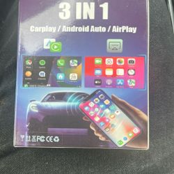 Apple car Play Android  Auto Or Airplay 