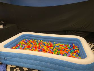 Ball pit - 10 foot pool 2095 plastic balls
