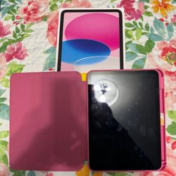 Pink iPad 10th Generation 