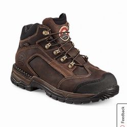 SIZE 9 RED WING WATERPROOF LEATHER SAFETY TOE BOOTS BRAND NEW