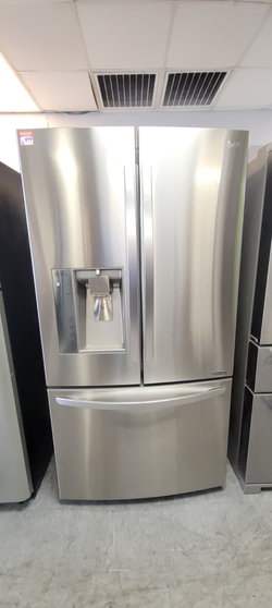 LG French Door Fridge – Stainless, Ice & Water Dispenser