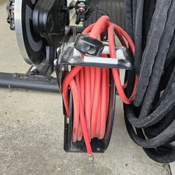 Air hose with reel