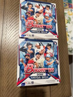 TOPPS BOWMAN MLB 2026 MEGA BOX