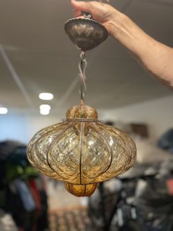 Vintage Murano Look Ceiling Lamp