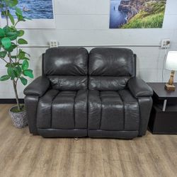 Charcoal Gray Recliner Loveseat ~Free Delivery~