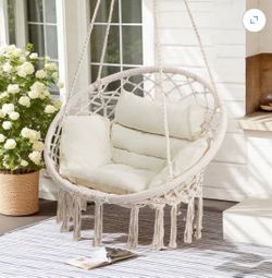 Brand New Hammock Hanging chair with thick cushion