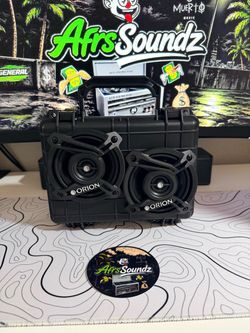 Custom Portable Apache Case 1800 Speaker | Orion Audio | Bluetooth
