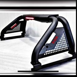 Silverado Ram F150 Titan Tundra Rollbar roll bar raca estrivos bed cover