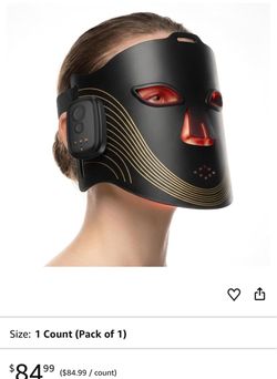 Red light therapy mask