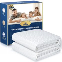 New Waterproof Queen Mattress Protector