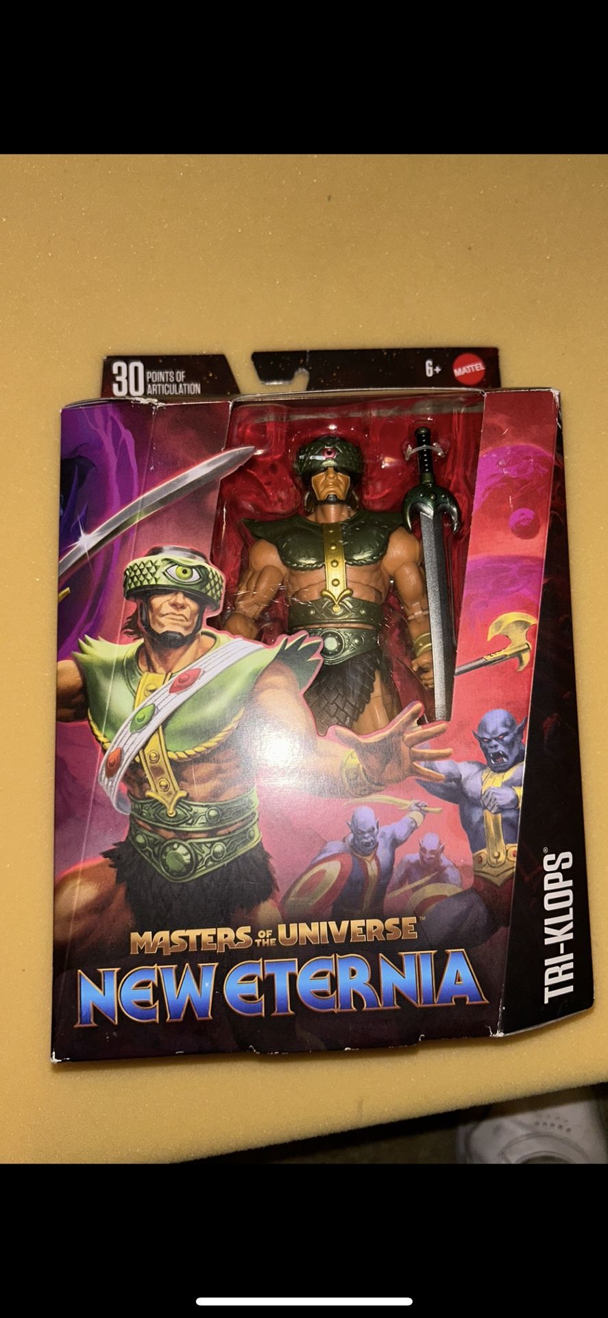 He Man, Master Of The Universe New Eternia Tri Klops