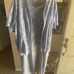 XXL Blue Dress