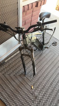 Electric bike frame