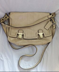 COACH X POPPY vintage leather bag