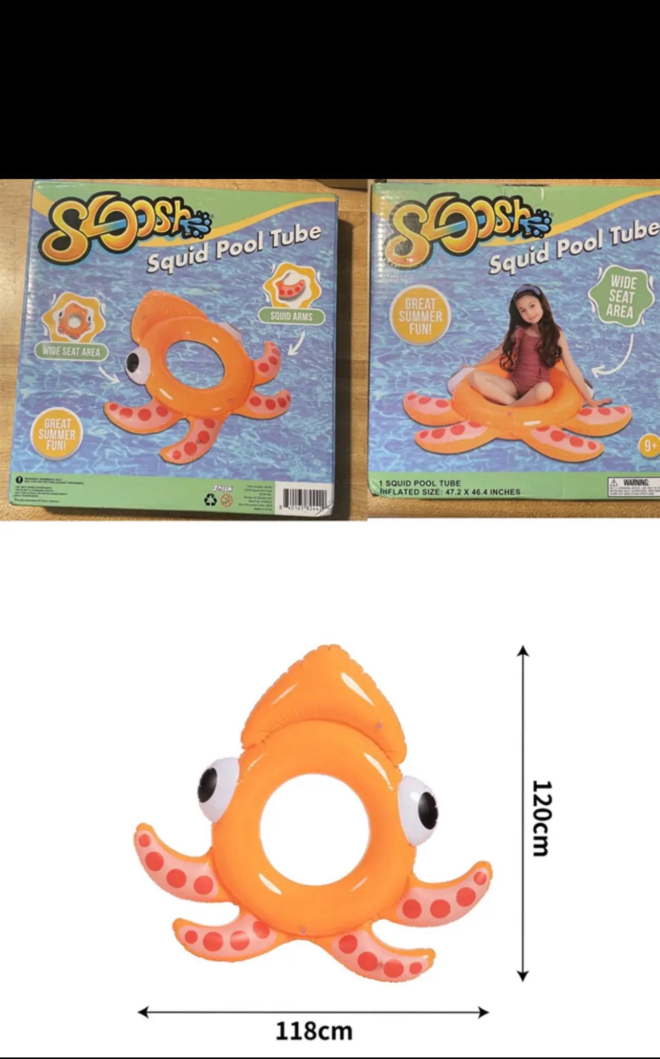 New Squid Pool Tube (cash & Pick Up Only)