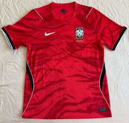 Nike Korea 2026 Stadium Home Red Soccer Jersey