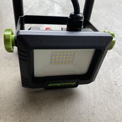 PowerSmith PWLS020H 2000 Lumen Portable LED Work Light with Metal Stand and Sealed Power Switch