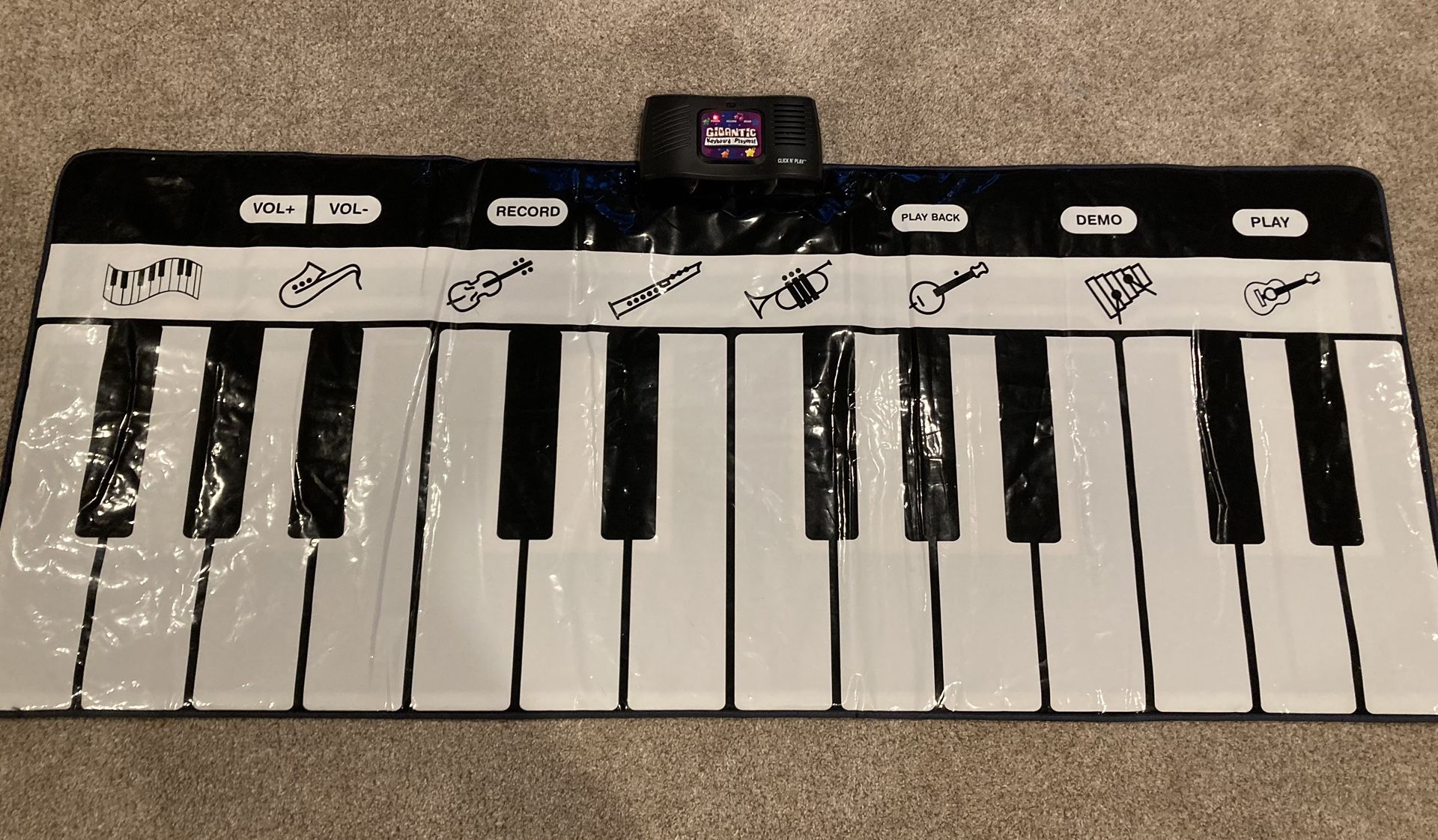 Gigantic Keyboard Playmat
