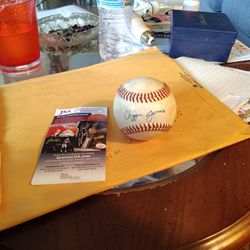 Certified Chipper Jones Autographed Ball