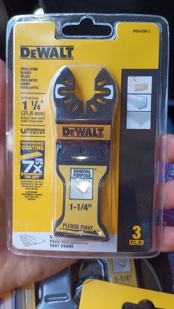 NEW DEWALT MULTI TOOL BLADE BUNDLE