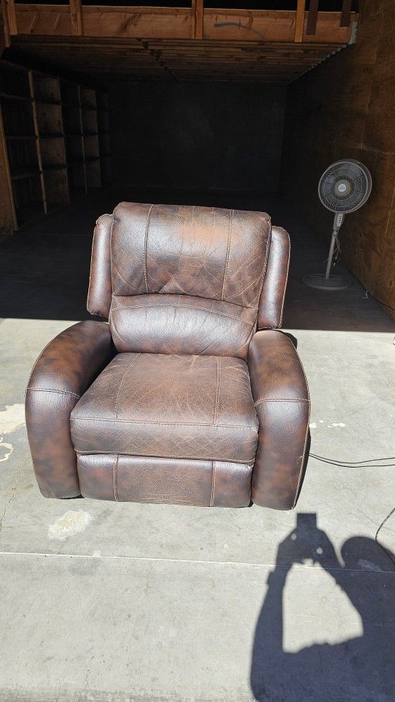 Leather Electric Recliner