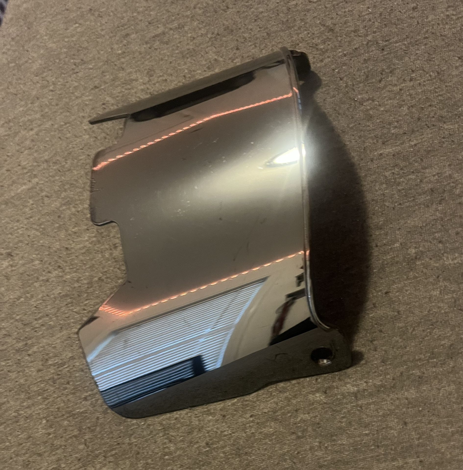 Chrome Football Visor