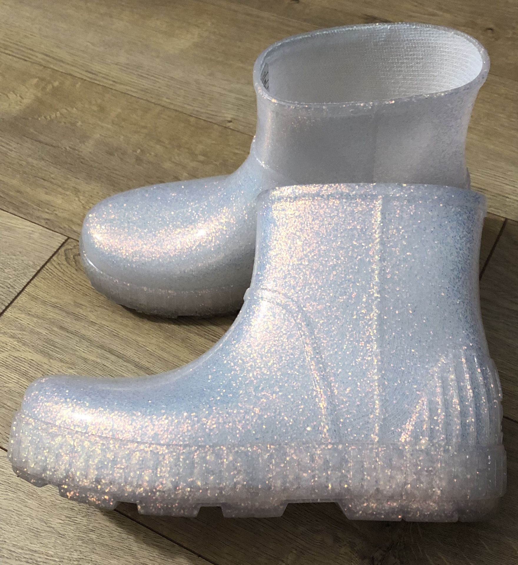 UGG Boots Glitter Rain Boots Women’s Size 8
