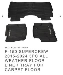 F-150 Supercrew Floor Liners