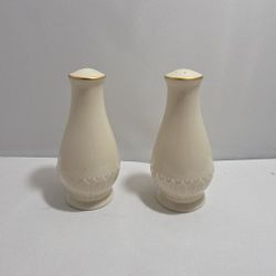 Lenox China L155 Special Salt & Pepper Shaker Gold Trim