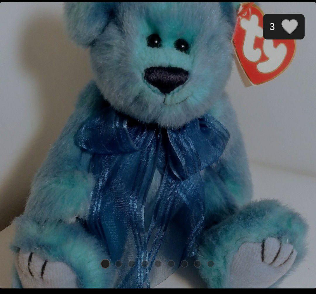 The Attic Treasure Collection Azure beanie baby
