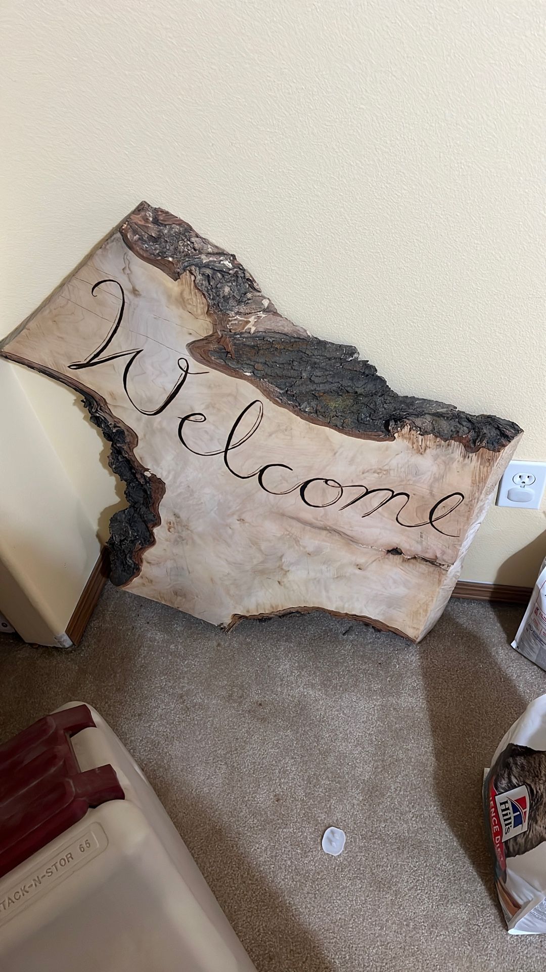 Large Wood Cut
