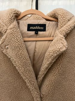 Madden teddy coat w hood