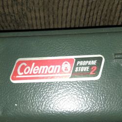 Coleman propane grill