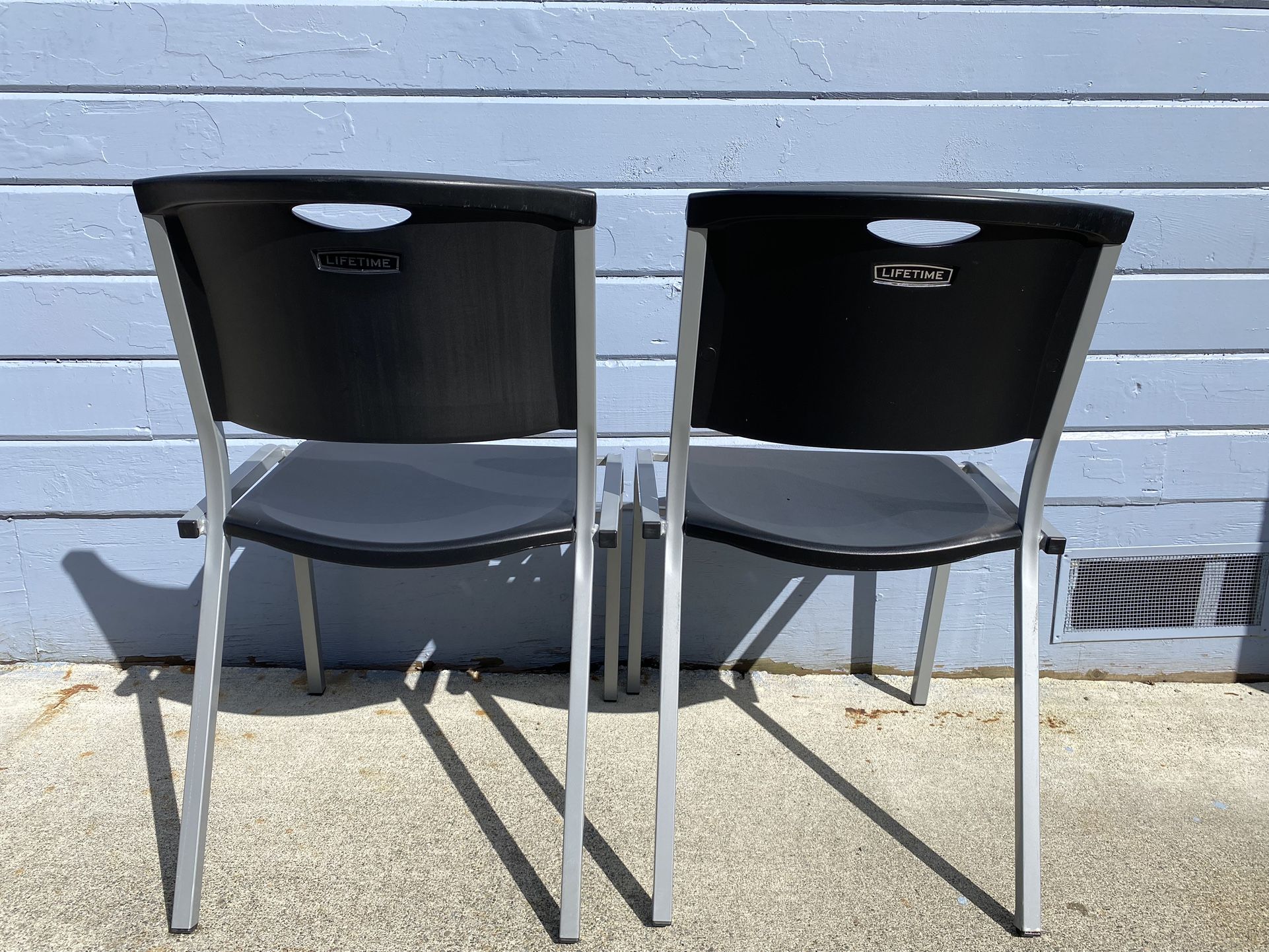 Lifetime Stacking Chairs 2