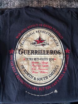Women’s size M- Guerrilleros Graphic T-Shirt Black