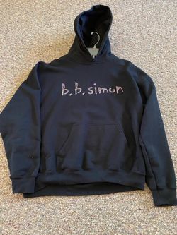 b. b. simon rhinestone hoodie
