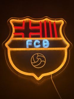 FC Barcelona Neon Led Sign