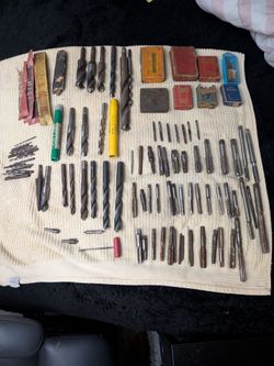 Vintage taps and drill bits