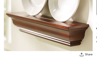 Pottery Barn Crown Ledge
