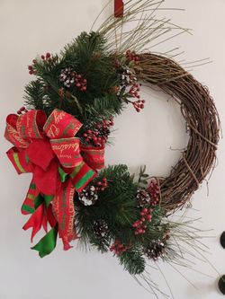 Christmas Grapevine Wreath